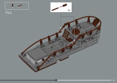 LEGO 75397 instructions page 201 – build guide
