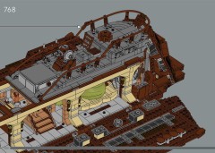 LEGO 75397 instructions page 208 – build guide