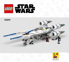 LEGO 75399 instructions page 1 – build guide