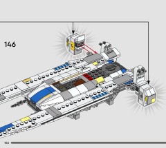 LEGO 75399 instructions page 102 – build guide