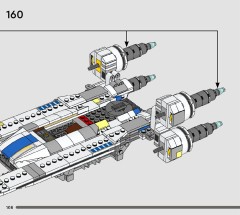 LEGO 75399 instructions page 108 – build guide