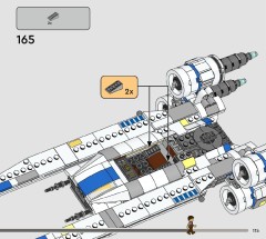 LEGO 75399 instructions page 115 – build guide