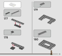 LEGO 75399 instructions page 123 – build guide