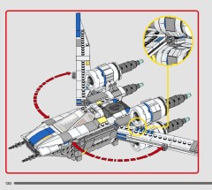 LEGO 75399 instructions page 130 – build guide