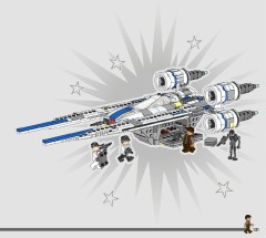 LEGO 75399 instructions page 131 – build guide