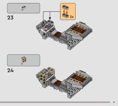 LEGO 75399 instructions page 17 – build guide