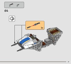 LEGO 75399 instructions page 37 – build guide