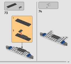 LEGO 75399 instructions page 43 – build guide