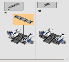 LEGO 75399 instructions page 45 – build guide