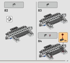 LEGO 75399 instructions page 47 – build guide