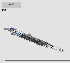 LEGO 75399 instructions page 76 – build guide