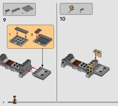 LEGO 75399 instructions page 8 – build guide