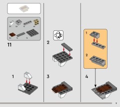 LEGO 75399 instructions page 9 – build guide