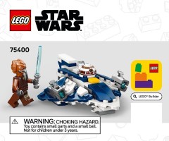 LEGO 75400 instructions page 1 – build guide