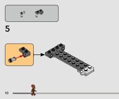 LEGO 75400 instructions page 10 – build guide