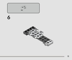 LEGO 75400 instructions page 11 – build guide