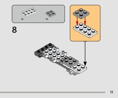 LEGO 75400 instructions page 13 – build guide