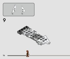 LEGO 75400 instructions page 14 – build guide