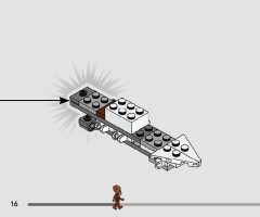 LEGO 75400 instructions page 16 – build guide