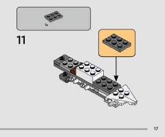 LEGO 75400 instructions page 17 – build guide