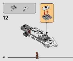 LEGO 75400 instructions page 18 – build guide