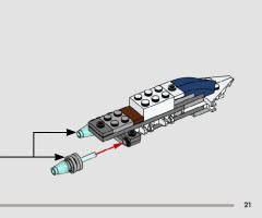 LEGO 75400 instructions page 21 – build guide