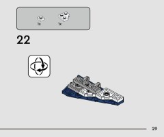 LEGO 75400 instructions page 29 – build guide