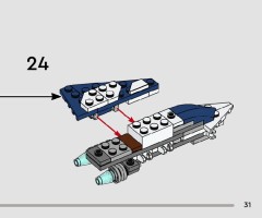LEGO 75400 instructions page 31 – build guide