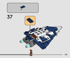 LEGO 75400 instructions page 45 – build guide