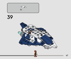 LEGO 75400 instructions page 47 – build guide