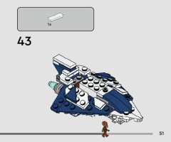 LEGO 75400 instructions page 51 – build guide