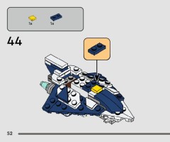 LEGO 75400 instructions page 52 – build guide