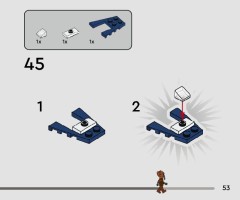 LEGO 75400 instructions page 53 – build guide
