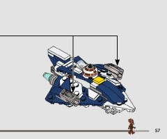 LEGO 75400 instructions page 57 – build guide