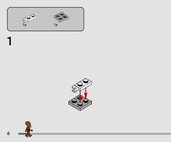 LEGO 75400 instructions page 6 – build guide