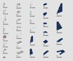 LEGO 75400 instructions page 62 – build guide