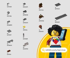 LEGO 75400 instructions page 63 – build guide