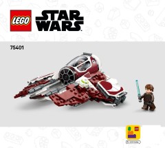 LEGO 75401 instructions page 1 – build guide