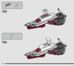 LEGO 75401 instructions page 70 – build guide