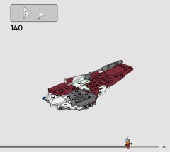 LEGO 75401 instructions page 73 – build guide