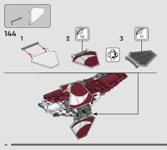 LEGO 75401 instructions page 76 – build guide