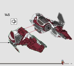 LEGO 75401 instructions page 77 – build guide