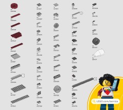 LEGO 75402 instructions page 135 – build guide