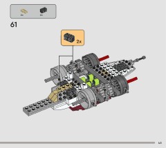 LEGO 75402 instructions page 43 – build guide