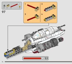 LEGO 75402 instructions page 74 – build guide