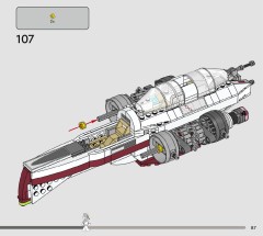 LEGO 75402 instructions page 87 – build guide