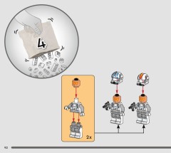 LEGO 75402 instructions page 92 – build guide