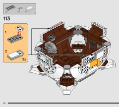 LEGO 75403 instructions page 70 – build guide
