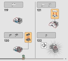 LEGO 75403 instructions page 73 – build guide
