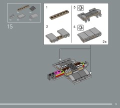 LEGO 75404 instructions page 15 – build guide